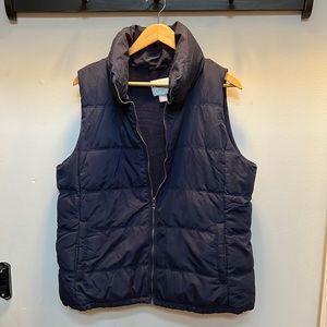Old navy fleece lined puffer vest
